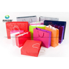 Colorful Custom Printing Packaging Paper Shopping Gift Bag